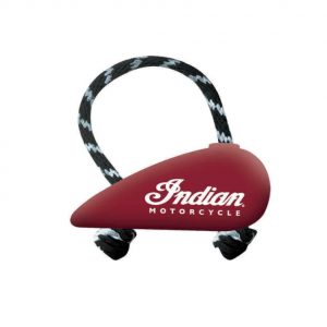 Indian Rubber Motorcycle Tank-Shaped Pull Toy