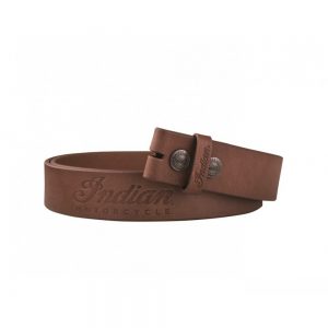 Indian Motorcycles Brown Leather Belt Strap