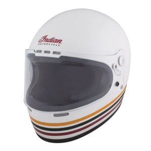 Retro Full Face Helmet with Stripes by Indian Motorcycle®